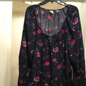 Light weight floral top